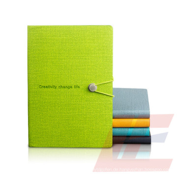 China Hersteller Produkte Alle Arten von Papier Notebook, Hot Verkauf Leder Notebook mit Stift